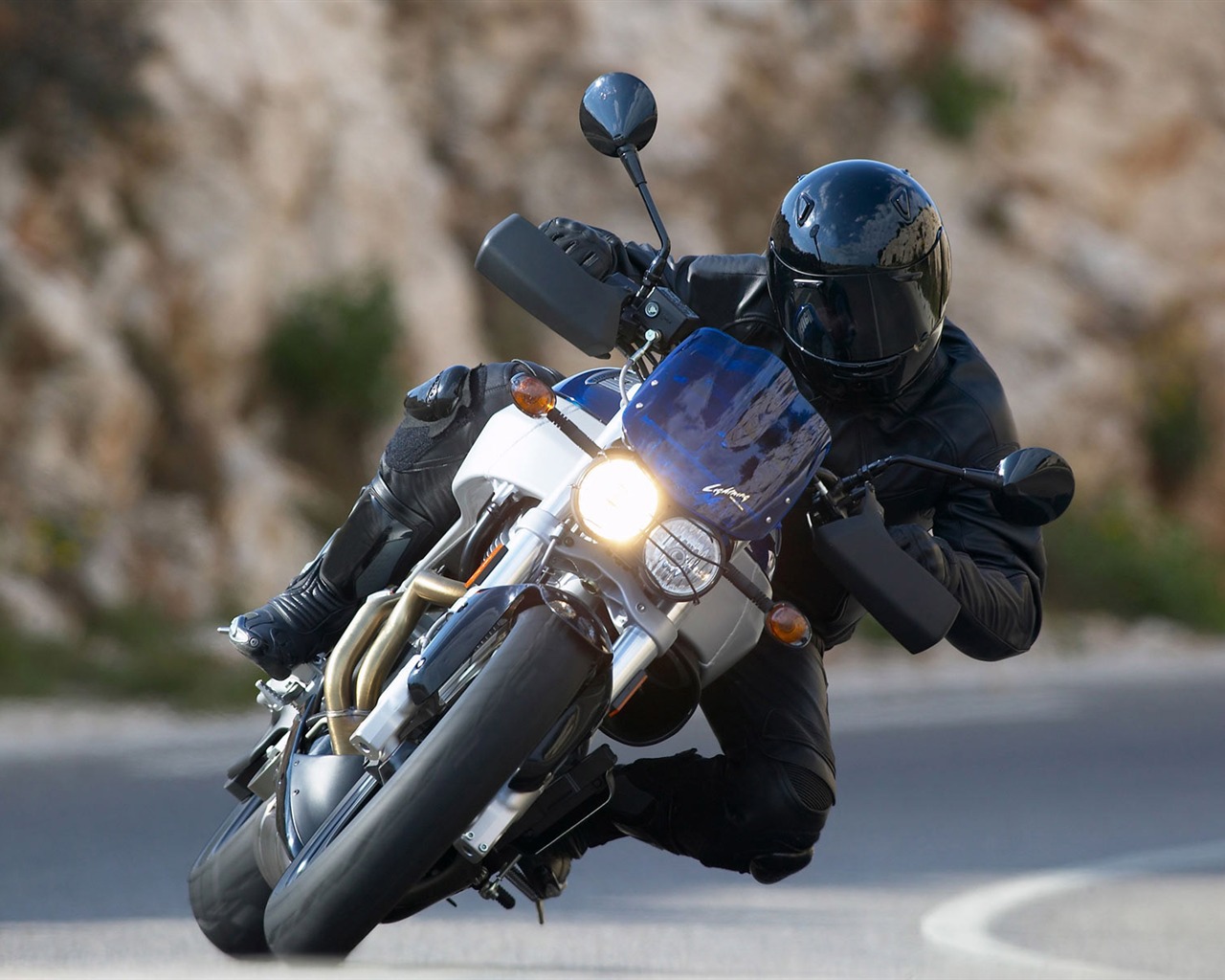 Turn Motocykl Tapeta Kolekce #25 - 1280x1024