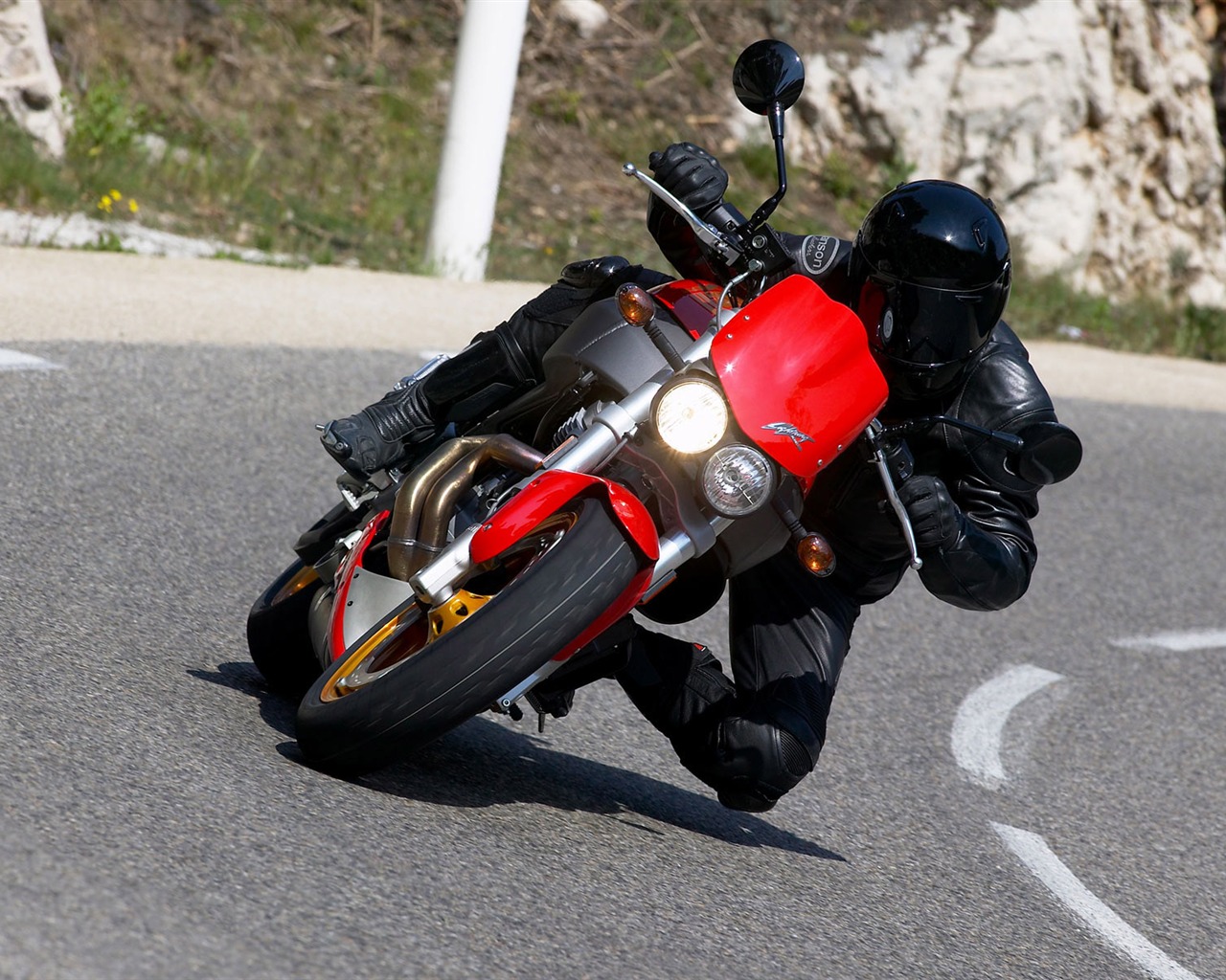 Turn Motocykl Tapeta Kolekce #26 - 1280x1024