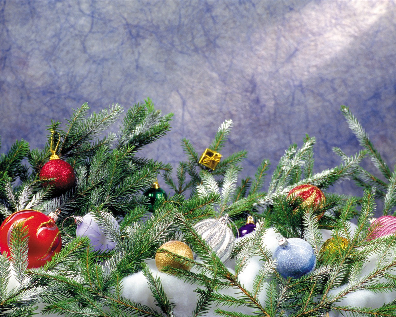 Christmas landscaping series wallpaper (14) #3 - 1280x1024