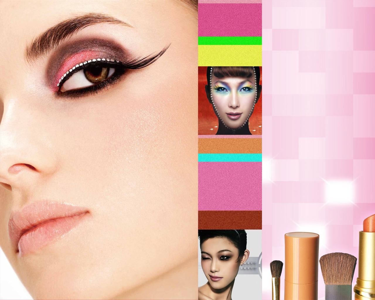 Cosmetics Advertising Wallpaper Album (4) #13 - 1280x1024