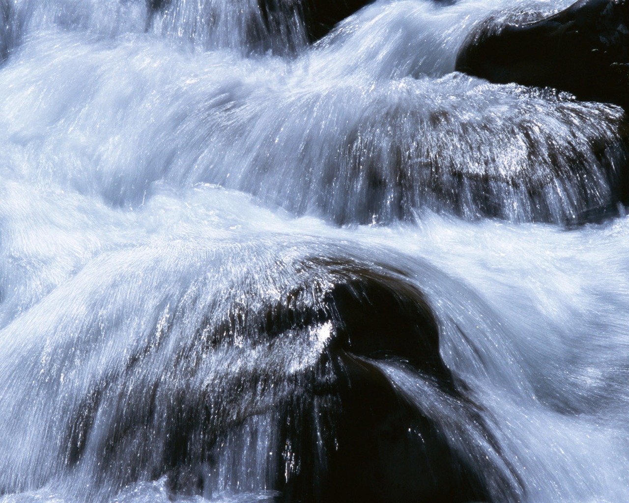 Waterfall streams HD Wallpapers #16 - 1280x1024