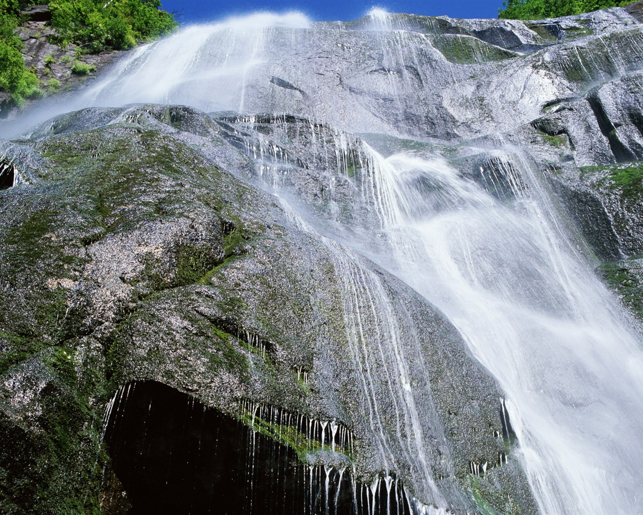 滝は、HD画像ストリーム #22 - 1280x1024