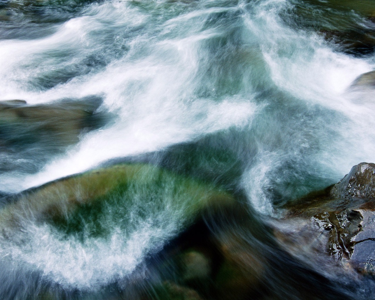 滝は、HD画像ストリーム #23 - 1280x1024