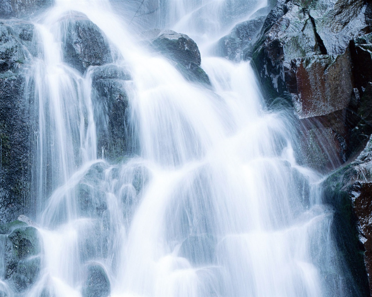 滝は、HD画像ストリーム #30 - 1280x1024