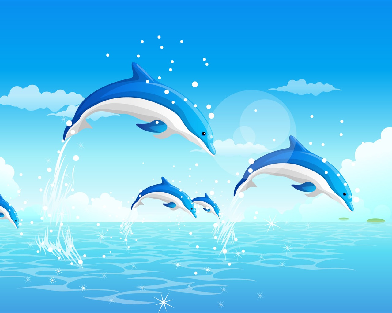 Vector Scenery Collection Wallpapers (1) #2 - 1280x1024