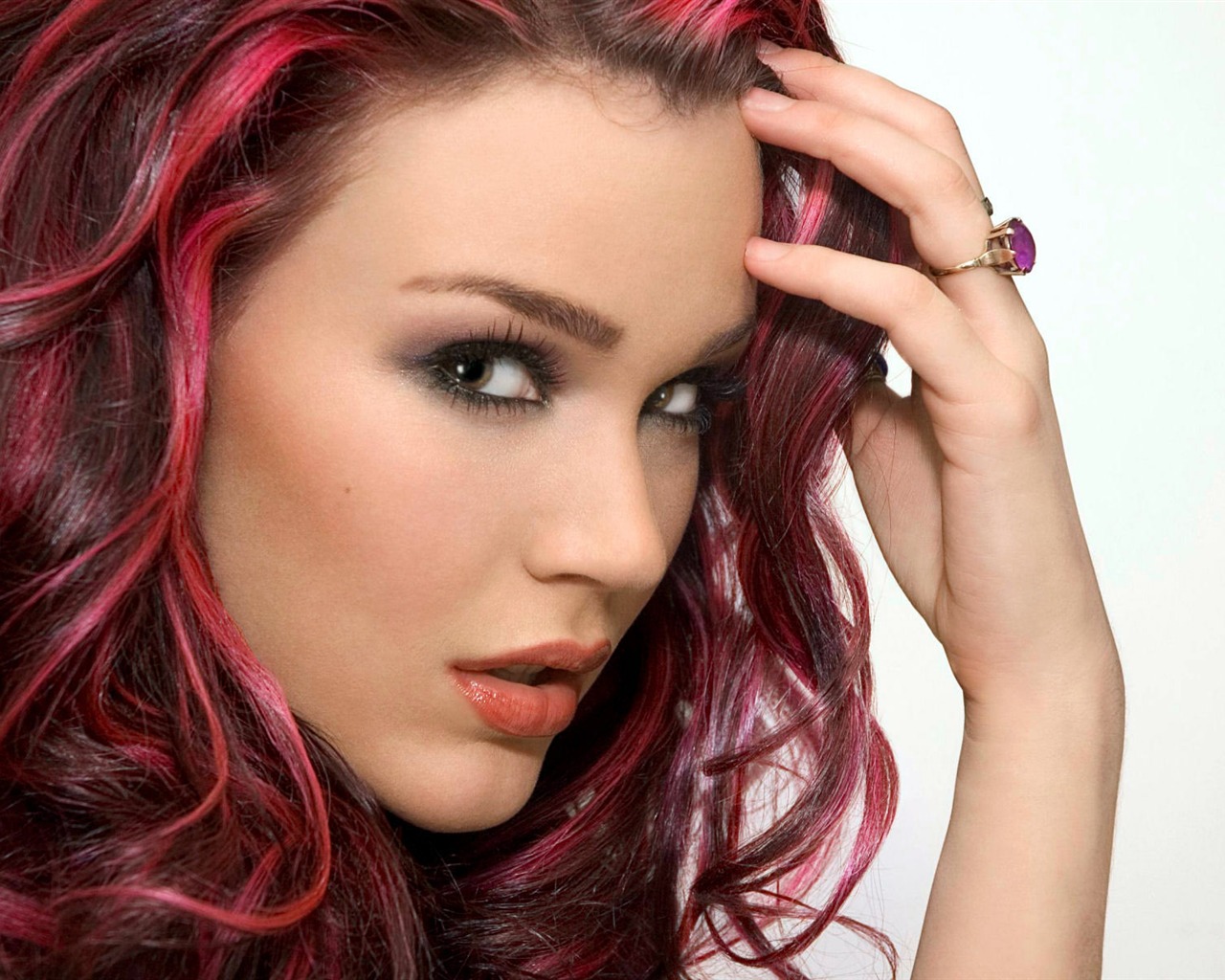 Widescreen wallpaper actress model (7) #14 - 1280x1024