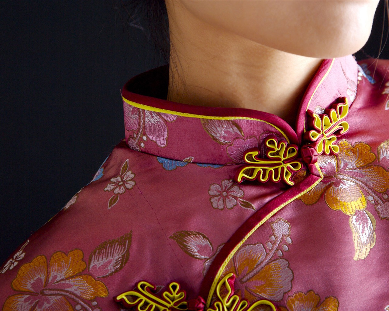 China Wind exquisite embroidery Wallpaper #5 - 1280x1024