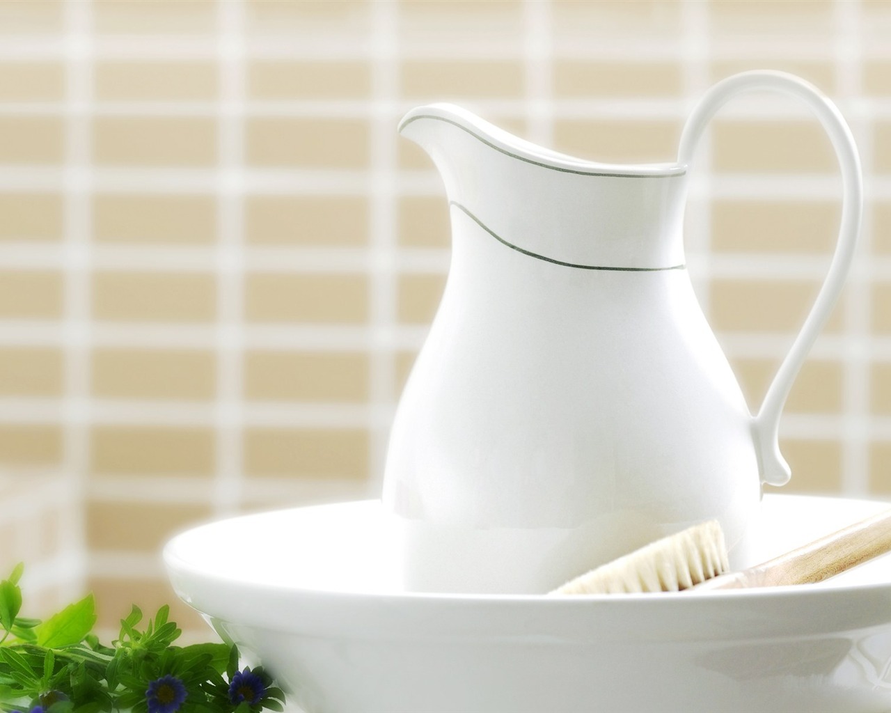 Bathroom decorations Photo Wallpaper #5 - 1280x1024