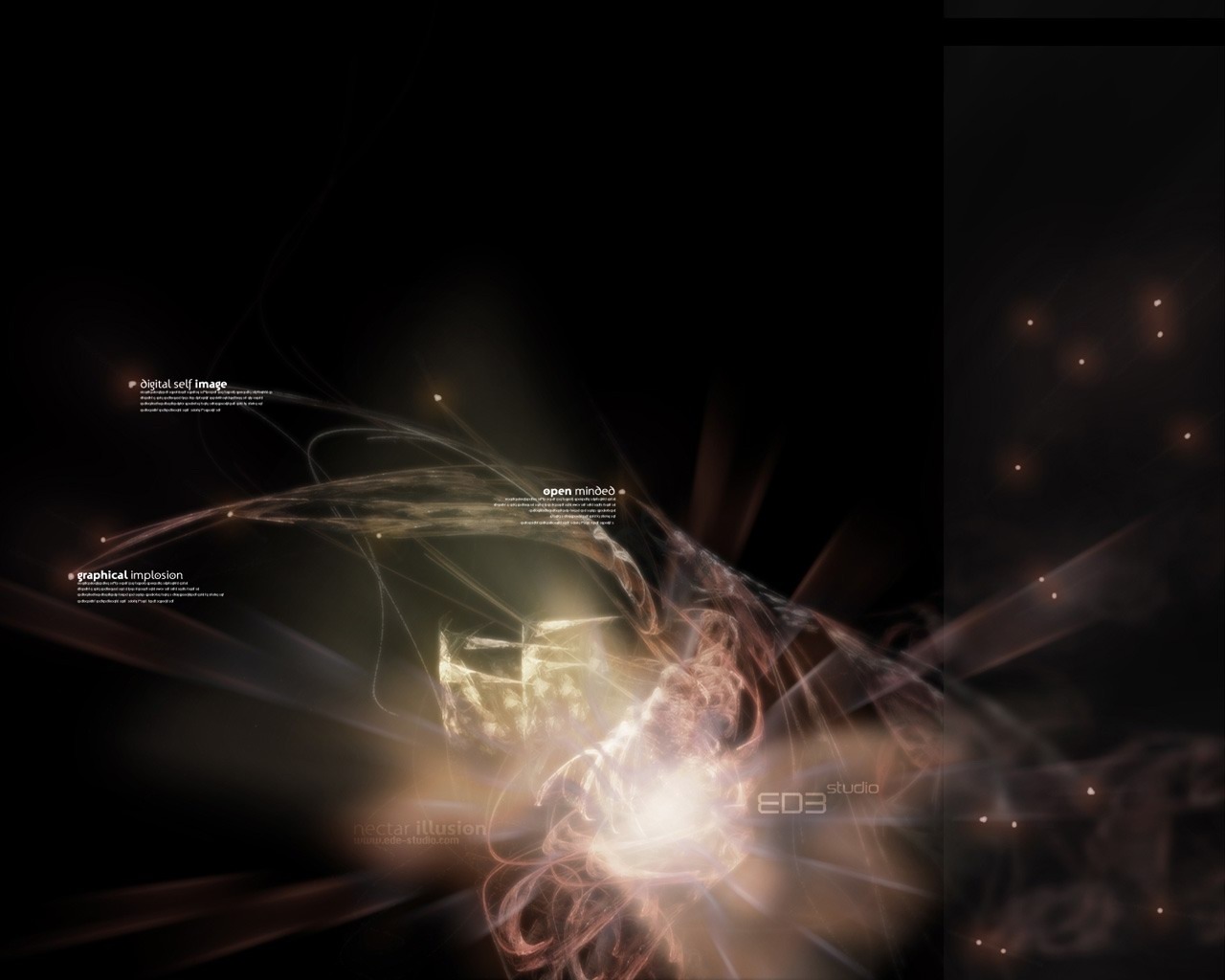Abstract visual CG Wallpaper #4 - 1280x1024