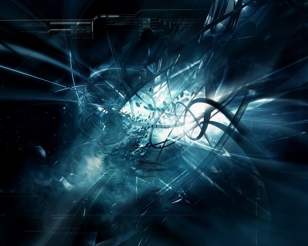 Abstract visual CG Wallpaper #20 - 1280x1024