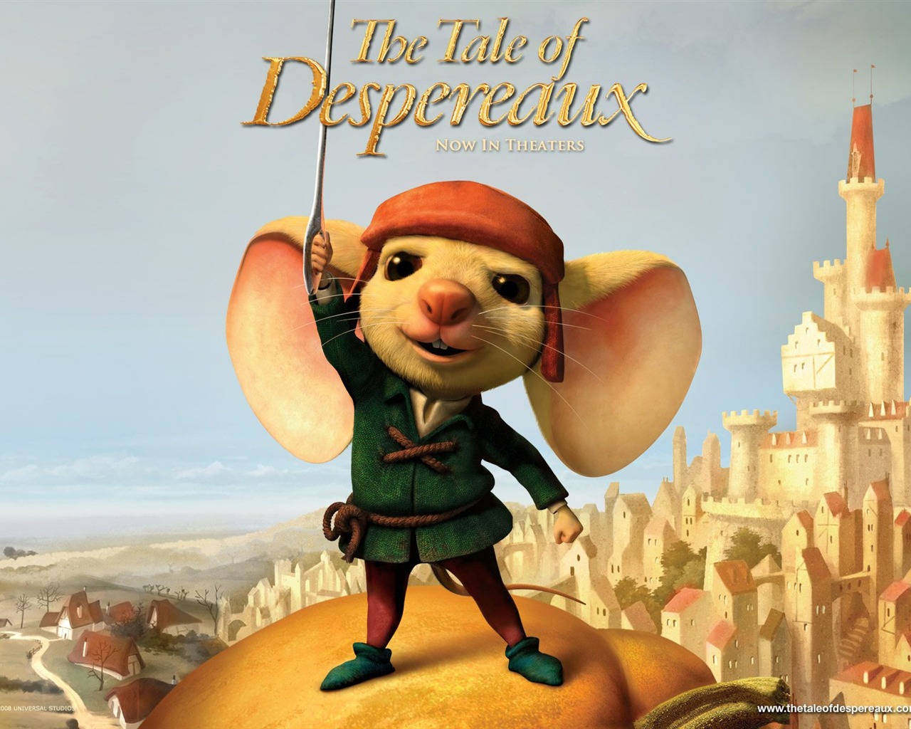 The Tale of Despereaux fond d'écran #1 - 1280x1024