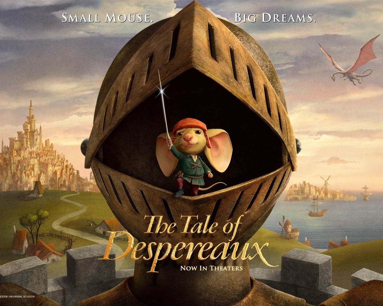 Příběh Despereaux wallpaper #2 - 1280x1024