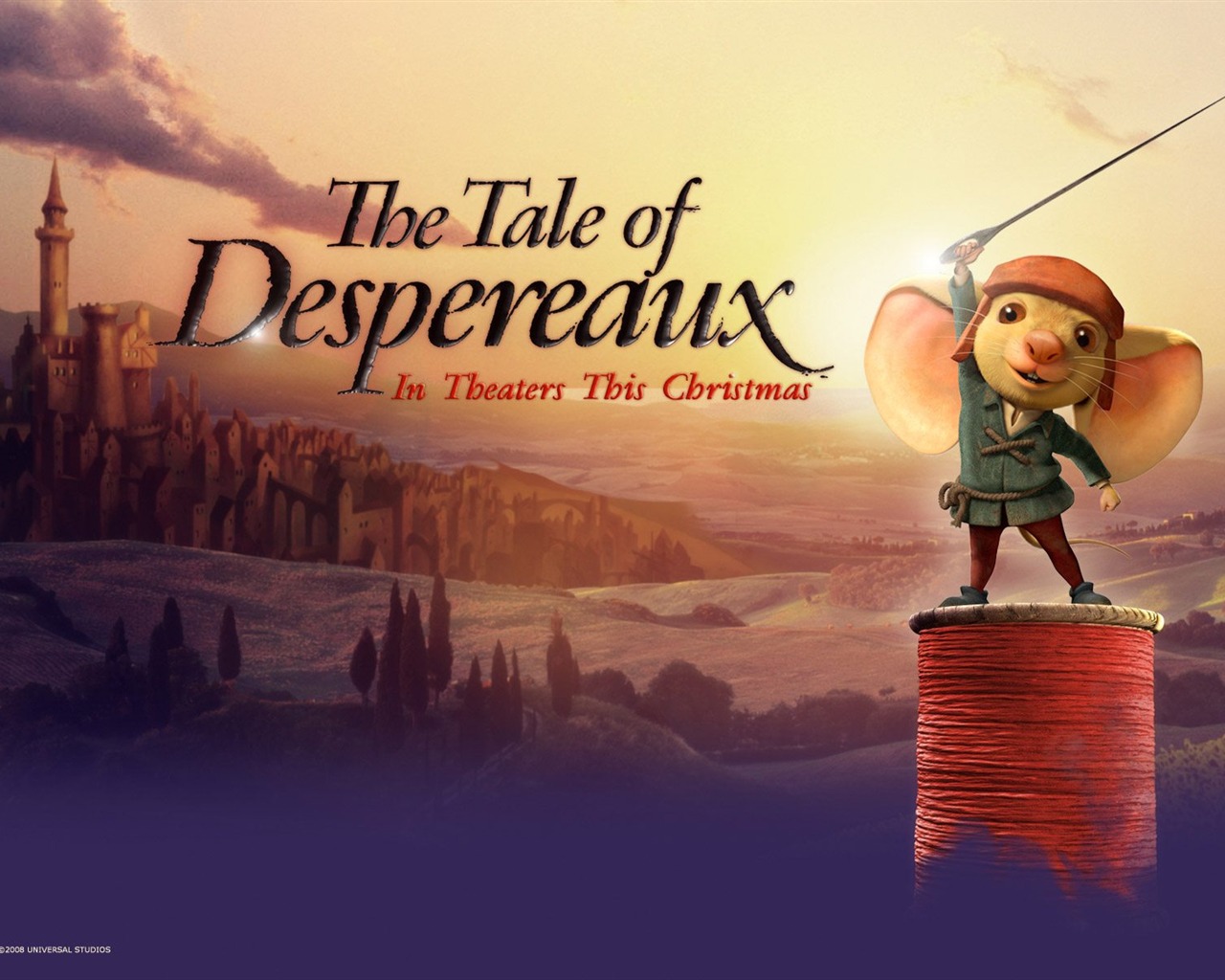The Tale of Despereaux fond d'écran #8 - 1280x1024