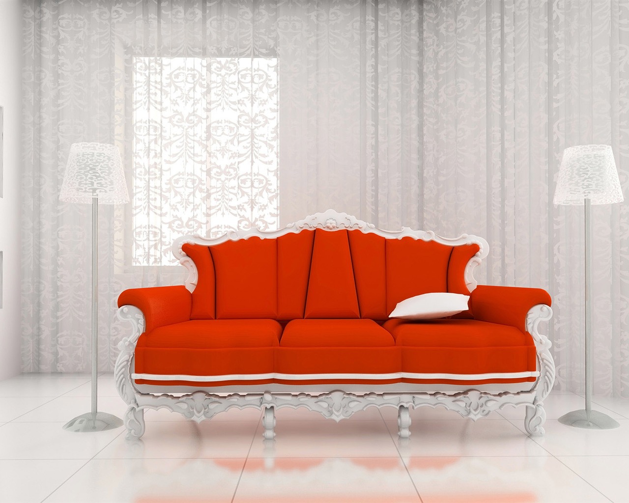 Fashion home wallpaper album (1) #1 - 1280x1024