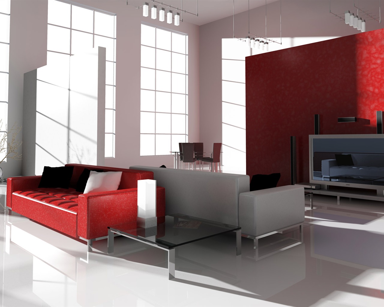 Fashion home wallpaper album (1) #11 - 1280x1024