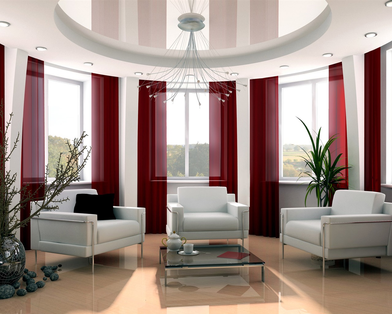 Fashion home wallpaper album (1) #20 - 1280x1024