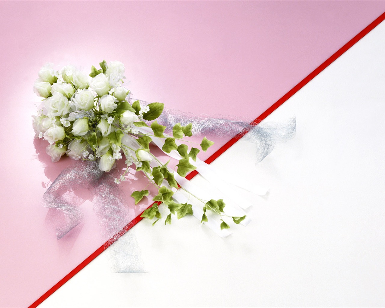 웨딩 꽃 항목 월페이퍼 (1) #17 - 1280x1024