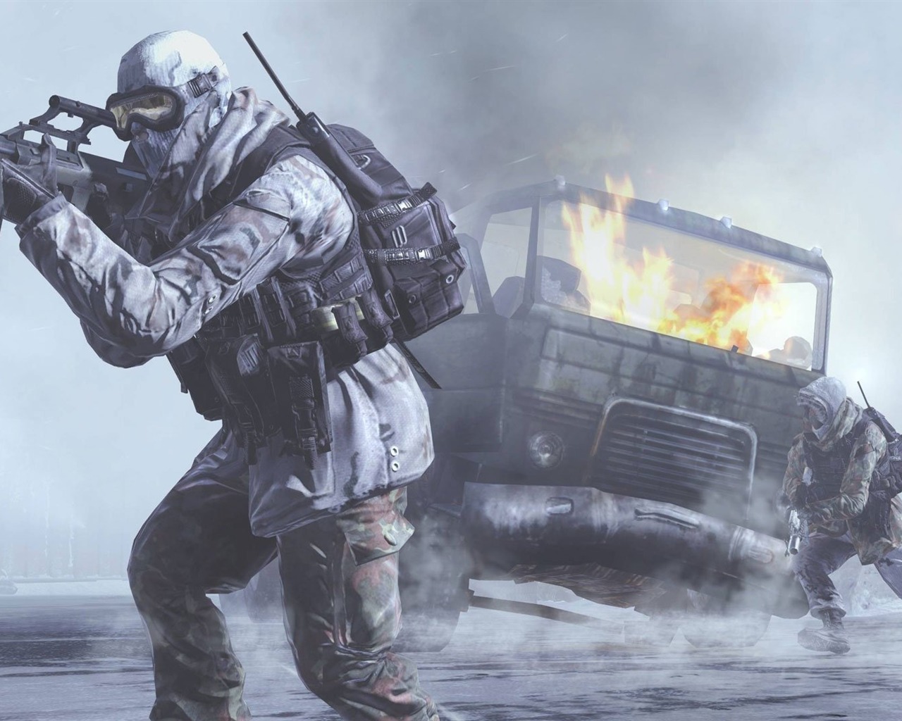 Call of Duty 6: Modern Warfare 2 Fondo de pantalla de alta definición (2) #3 - 1280x1024