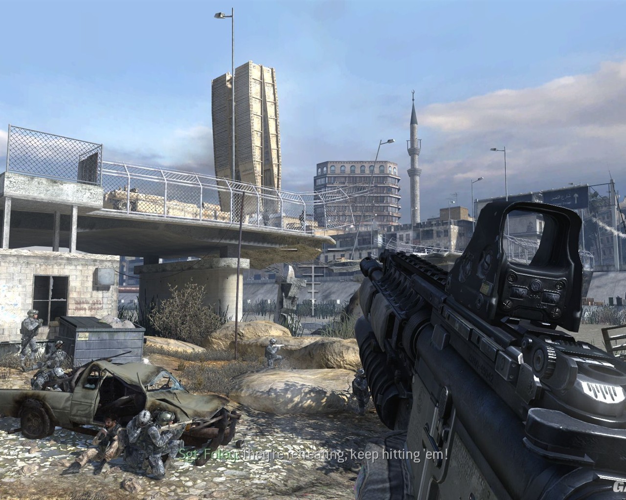 Call of Duty 6: Modern Warfare 2 Fondo de pantalla de alta definición (2) #5 - 1280x1024