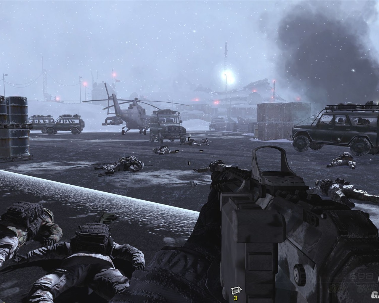 Call of Duty 6: Modern Warfare 2 Fondo de pantalla de alta definición (2) #13 - 1280x1024