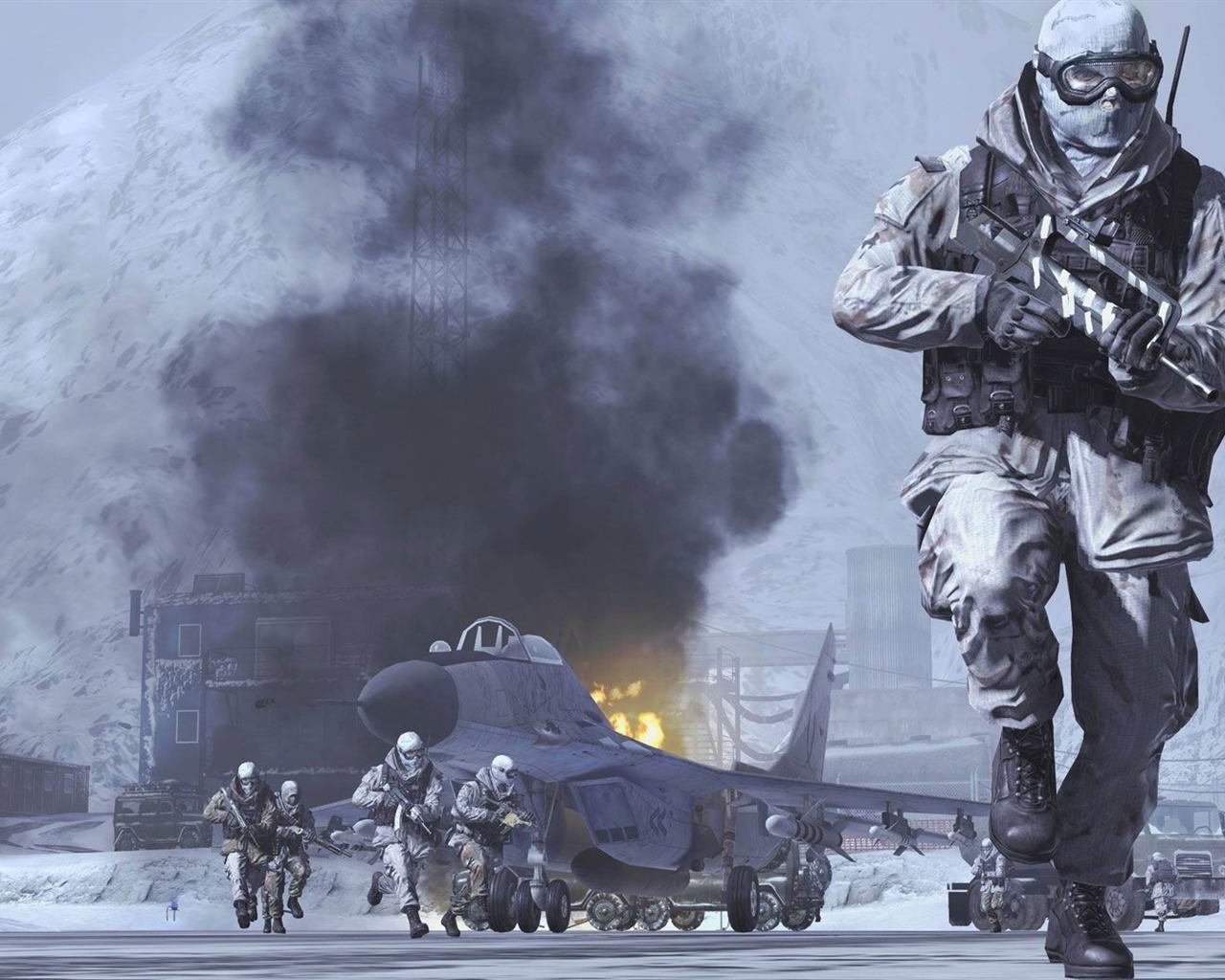 Call of Duty 6: Modern Warfare 2 Fond d'écran HD (2) #24 - 1280x1024