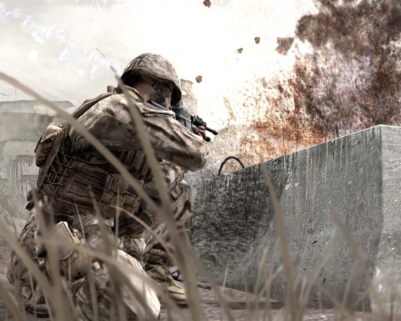 Call of Duty 6: Modern Warfare 2 Fond d'écran HD (2) #42 - 1280x1024