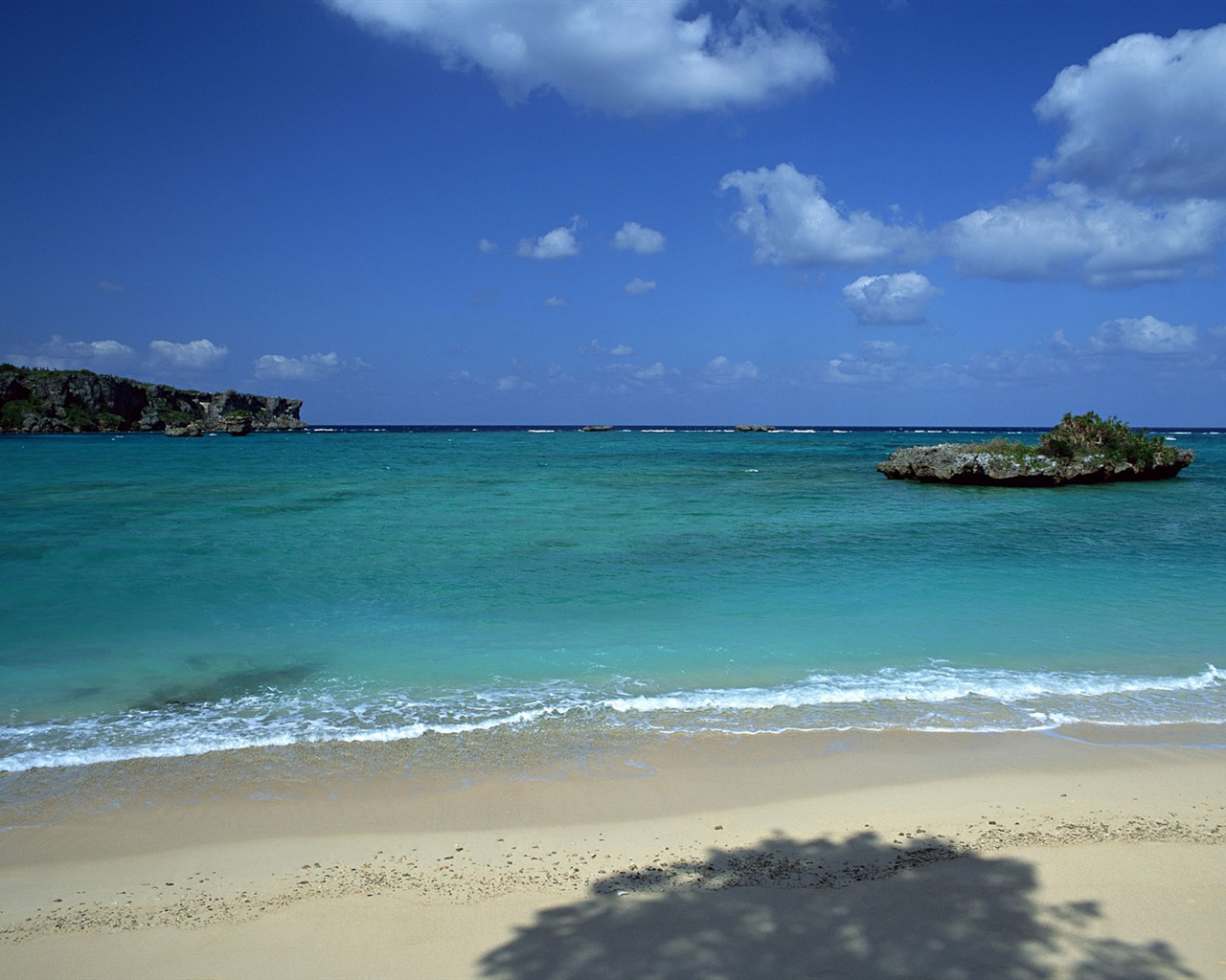 Beach alba Krajina wallpaper #10 - 1280x1024