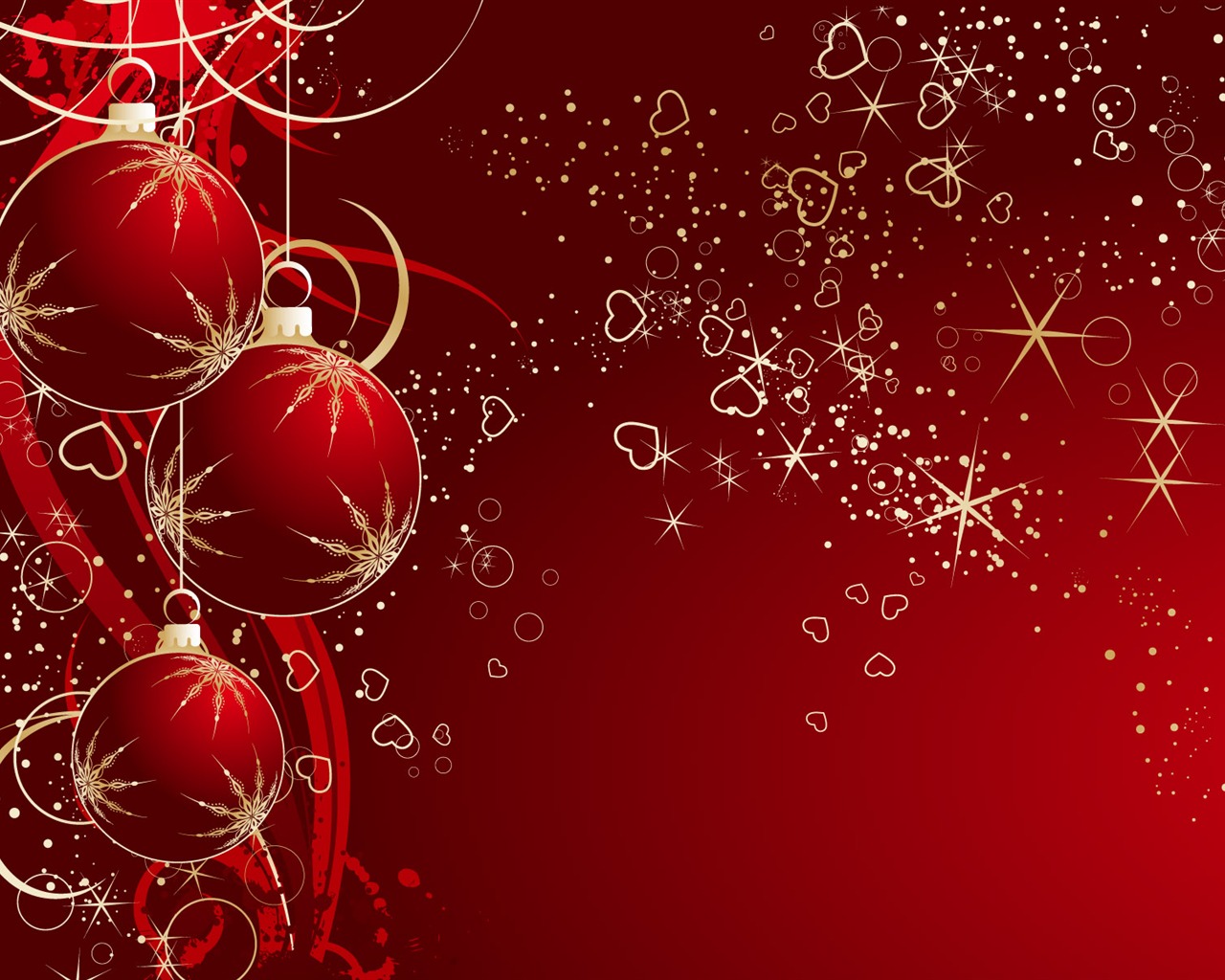 Christmas landscaping series wallpaper (20) #6 - 1280x1024