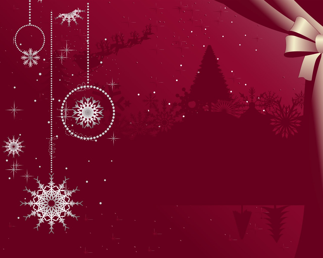 vánoční terénní řady tapety (20) #8 - 1280x1024