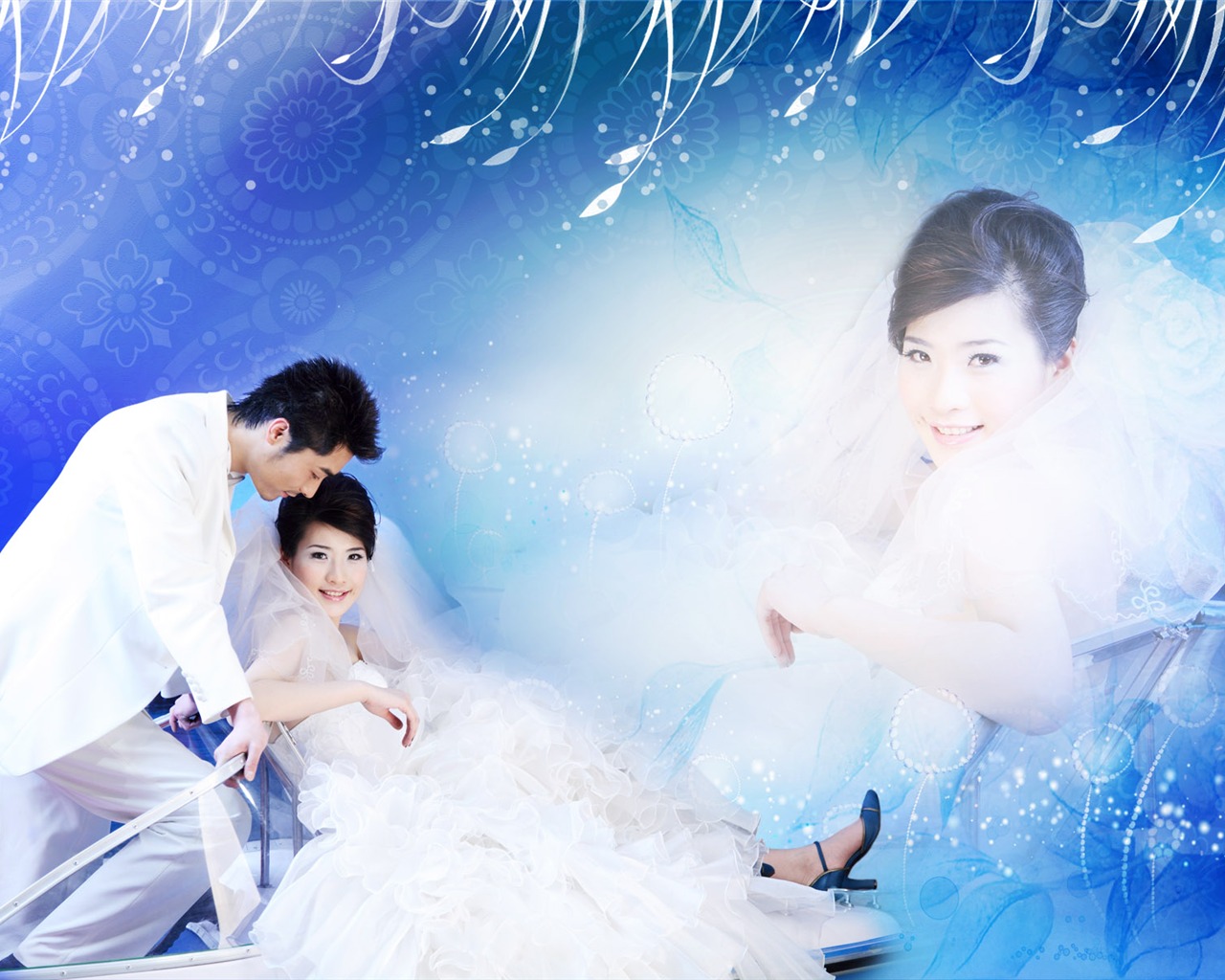 Wedding photography wallpaper album (1) #11 - 1280x1024
