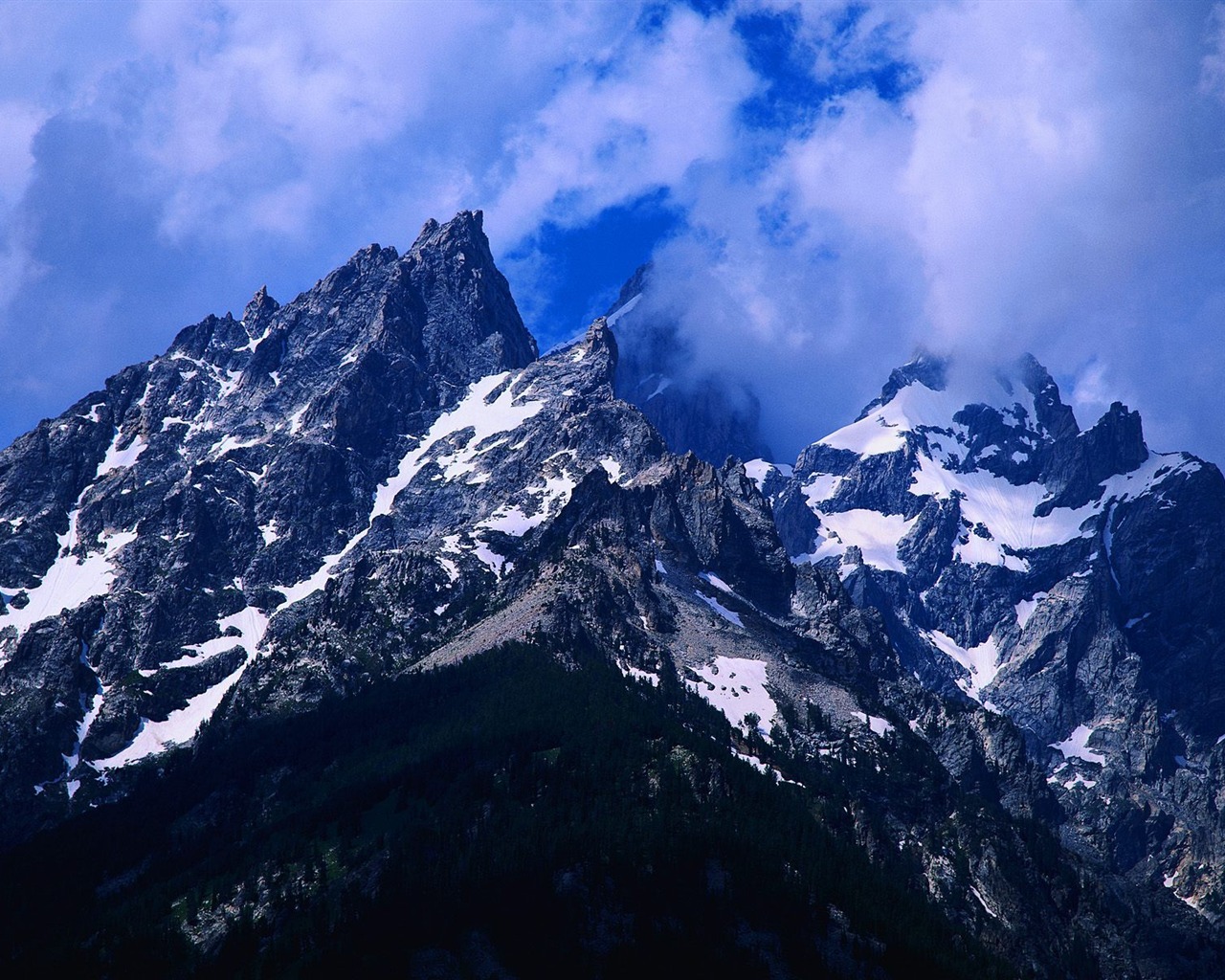 lacs et de montagnes magnifiques fonds d'écran #19 - 1280x1024