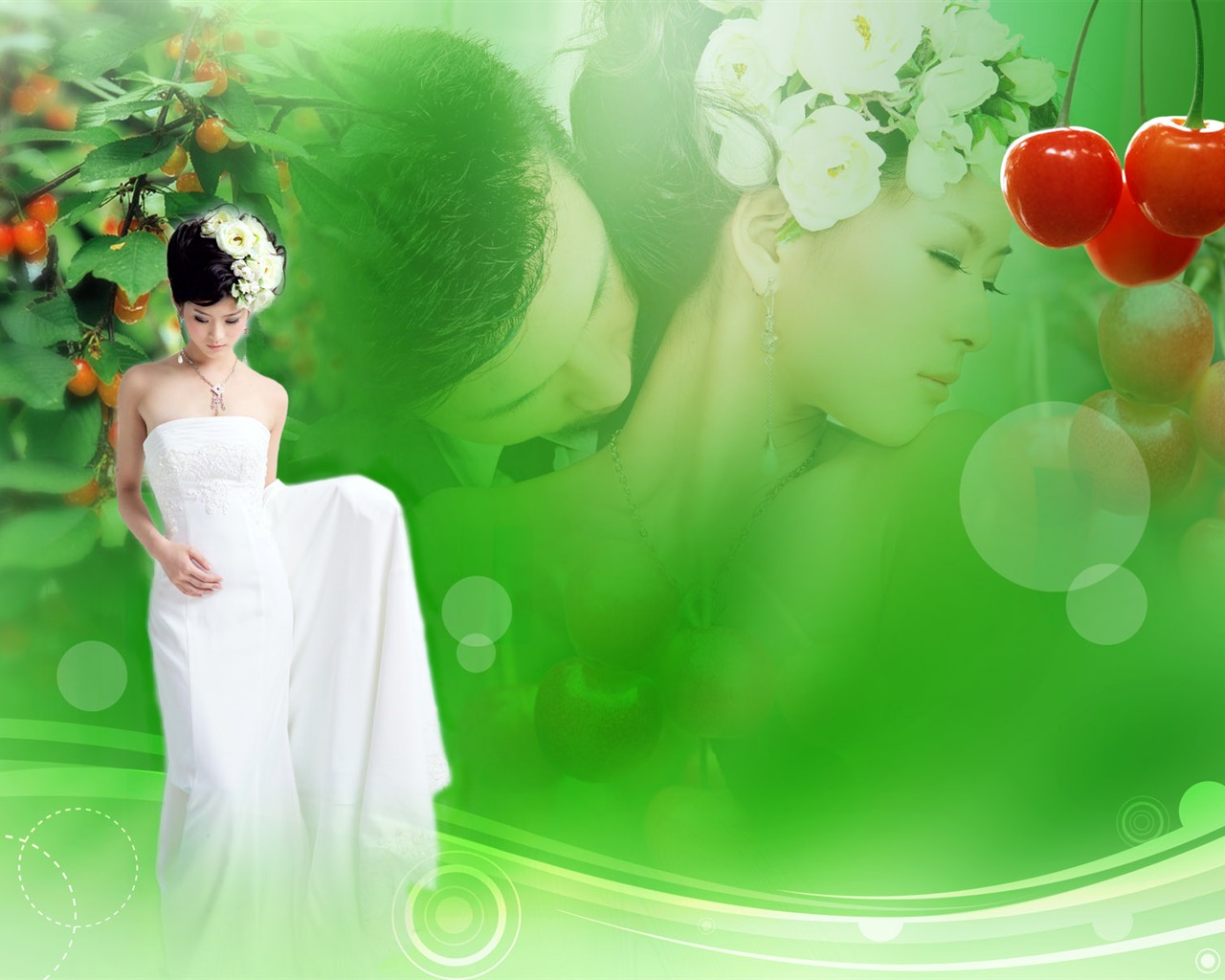 Wedding photography wallpaper album (2) #18 - 1280x1024
