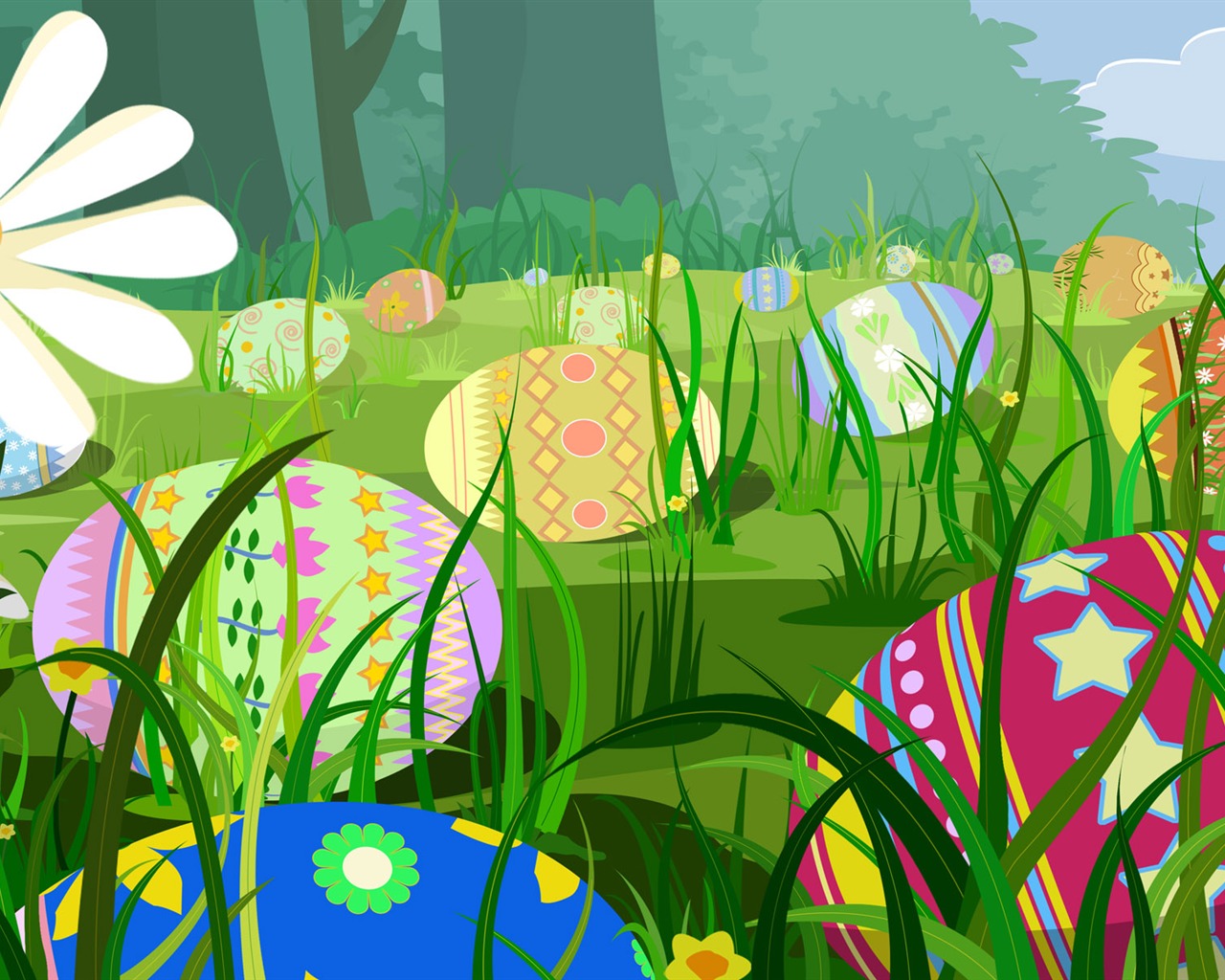 Easter wallpaper album (4) #11 - 1280x1024