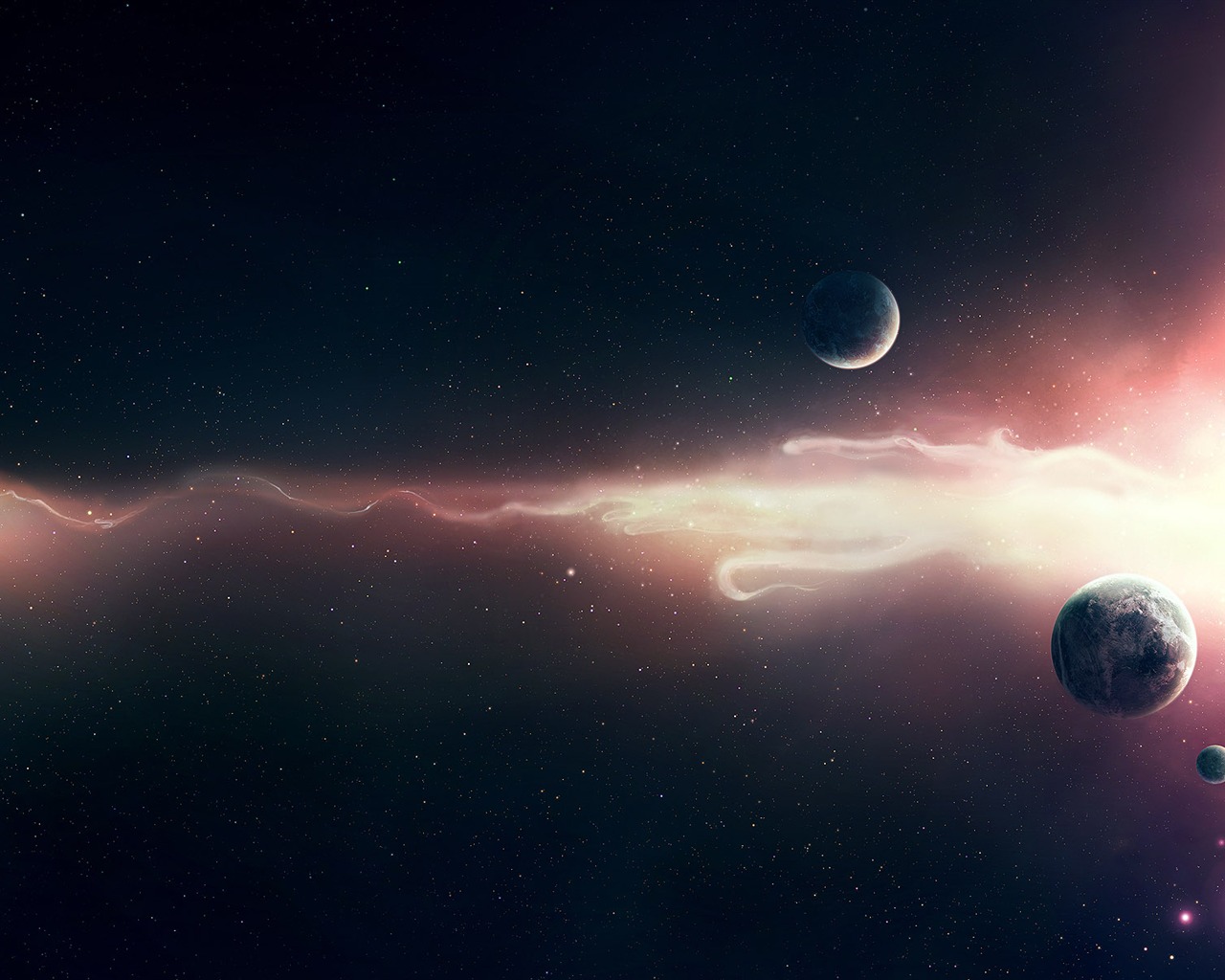 星空地球高清壁紙 #10 - 1280x1024
