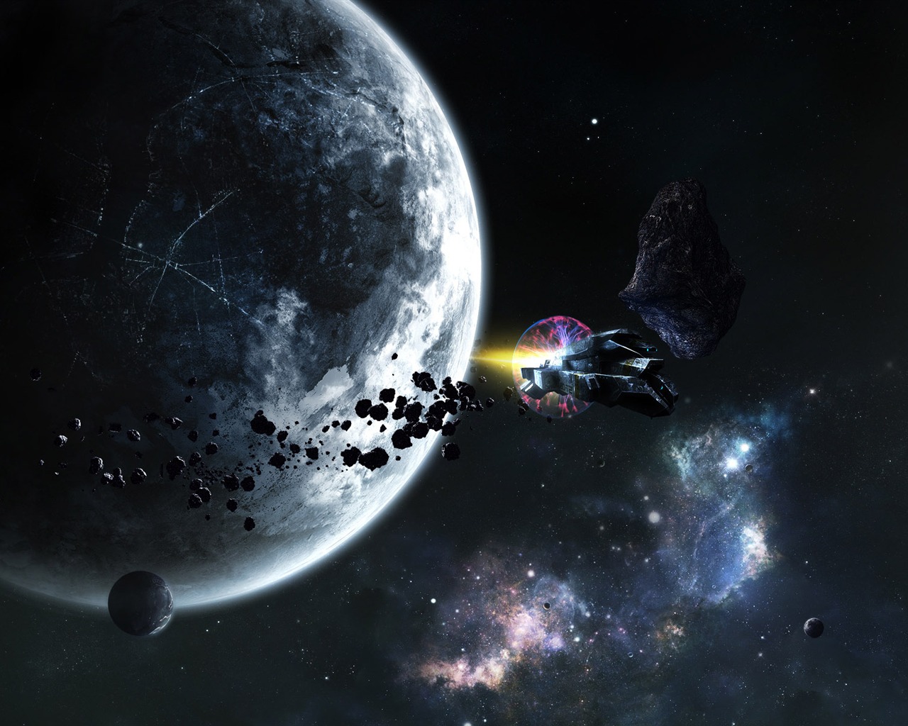 星空地球高清壁紙 #13 - 1280x1024