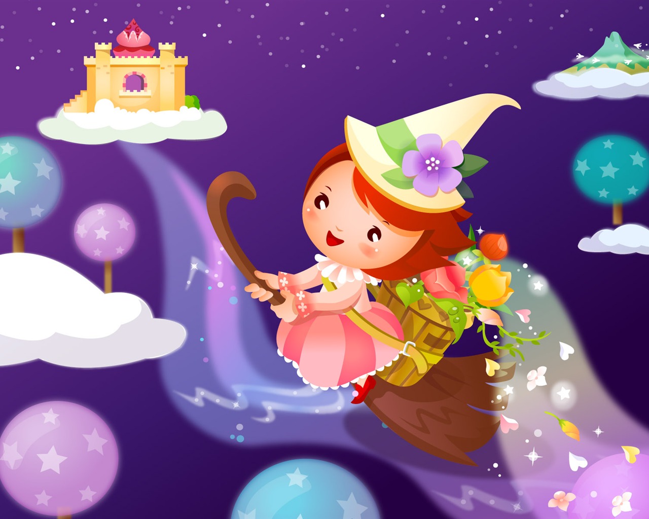 Childhood Dreams kreslený Tapety na plochu (1) #8 - 1280x1024