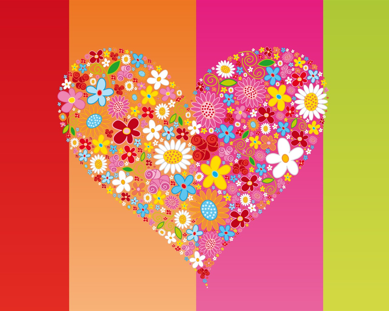 Valentinstag Love Theme Wallpaper #35 - 1280x1024