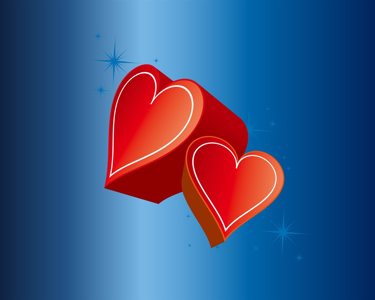 Valentýna Tapety Láska téma #36 - 1280x1024