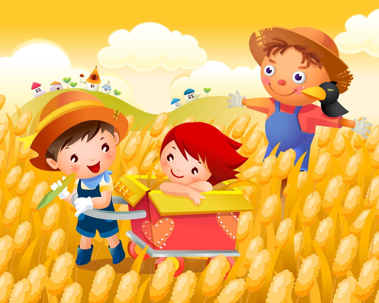 Childhood Dreams Cartoon wallpapers (2) #16 - 1280x1024