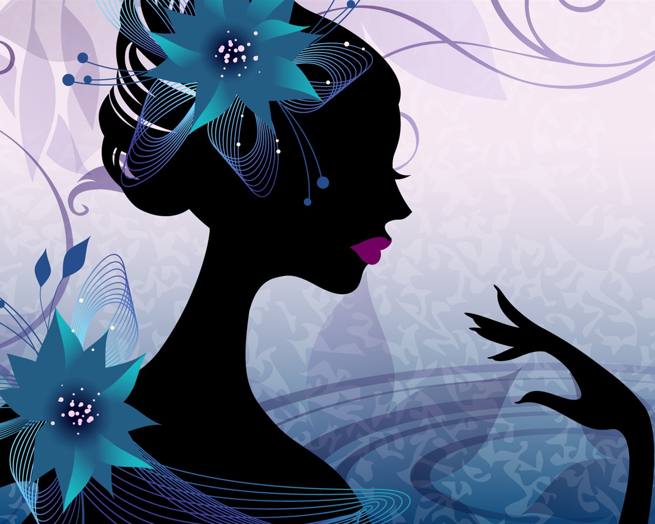 Vector happy childhood Wallpaper (5) #17 - 1280x1024