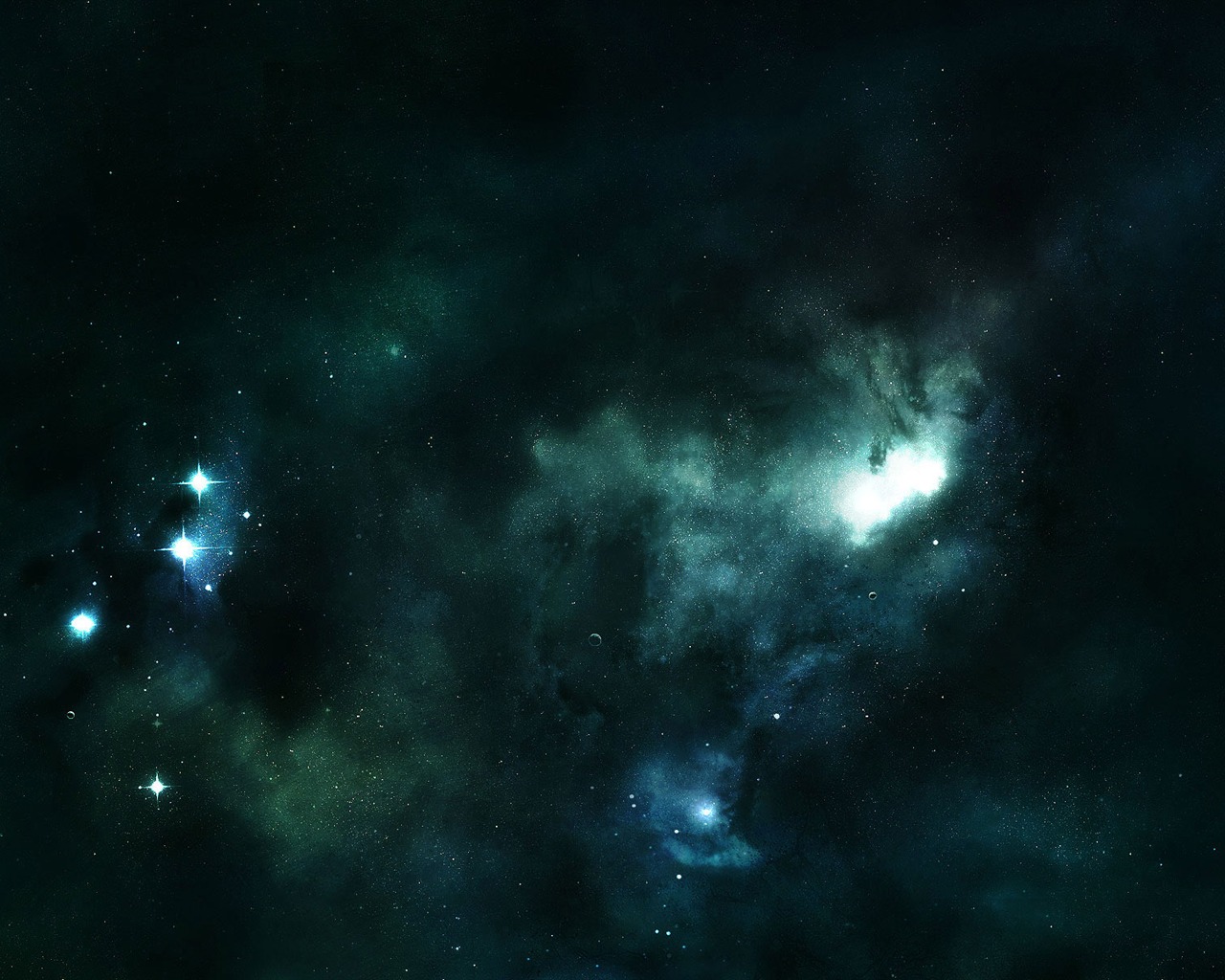 nekonečném vesmíru, krásné Star Tapeta #26 - 1280x1024