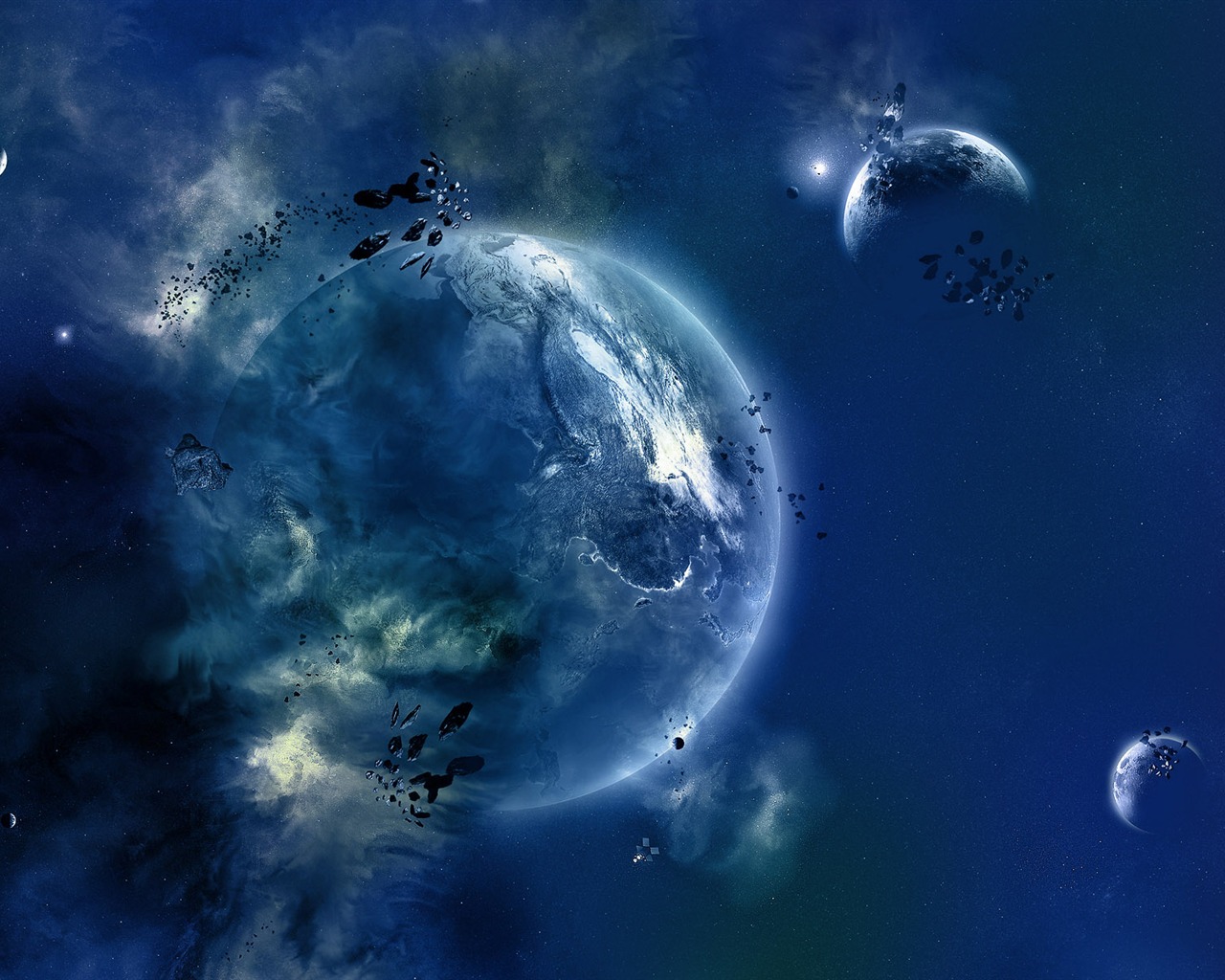 nekonečném vesmíru, krásné Star Tapeta #39 - 1280x1024