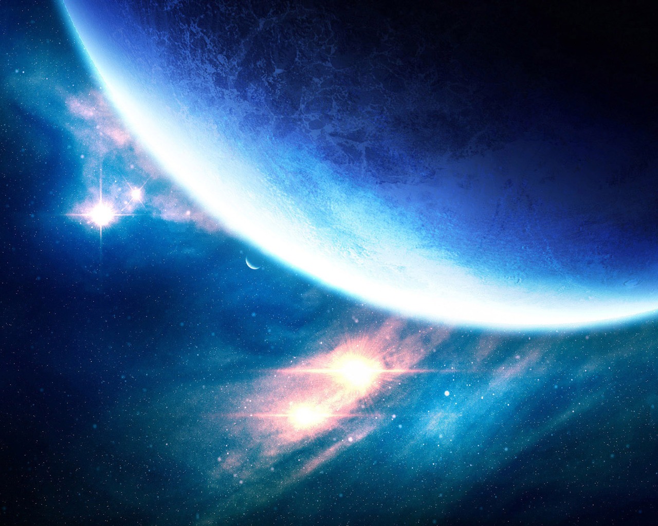 nekonečném vesmíru, krásné Star Tapeta #7 - 1280x1024