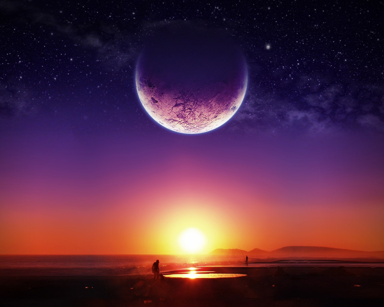 無邊宇宙 美麗星空壁紙 #18 - 1280x1024