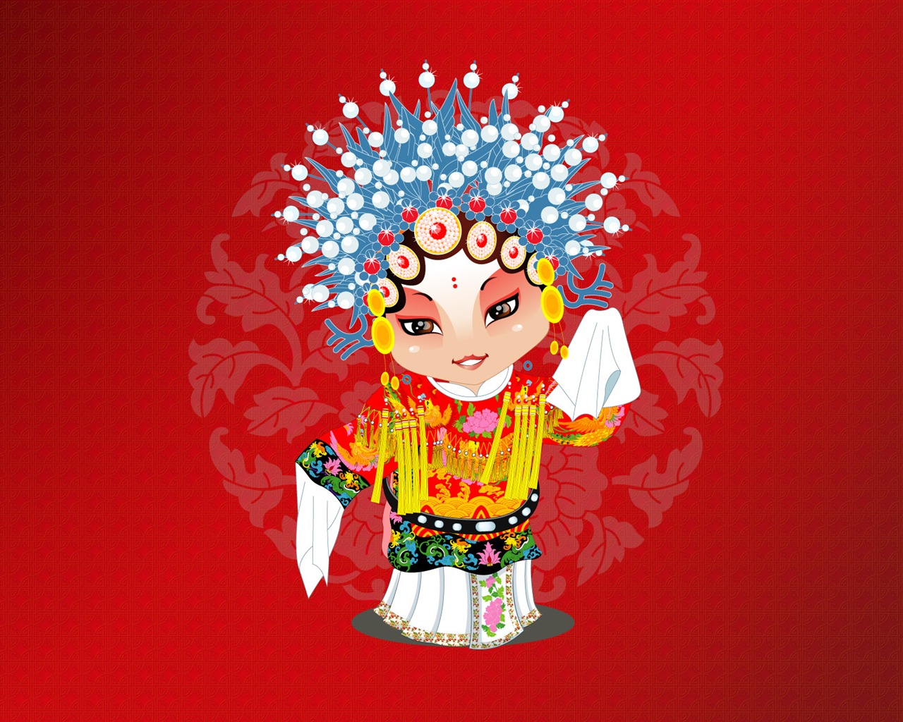 Vector opera People Wallpaper #1 - 1280x1024