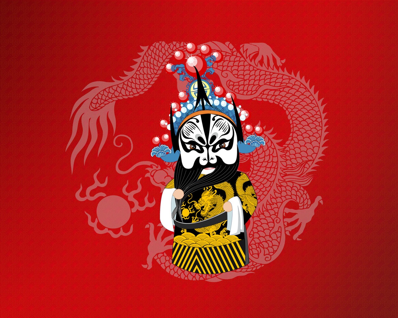 Vektorové opera Lidé Wallpaper #12 - 1280x1024