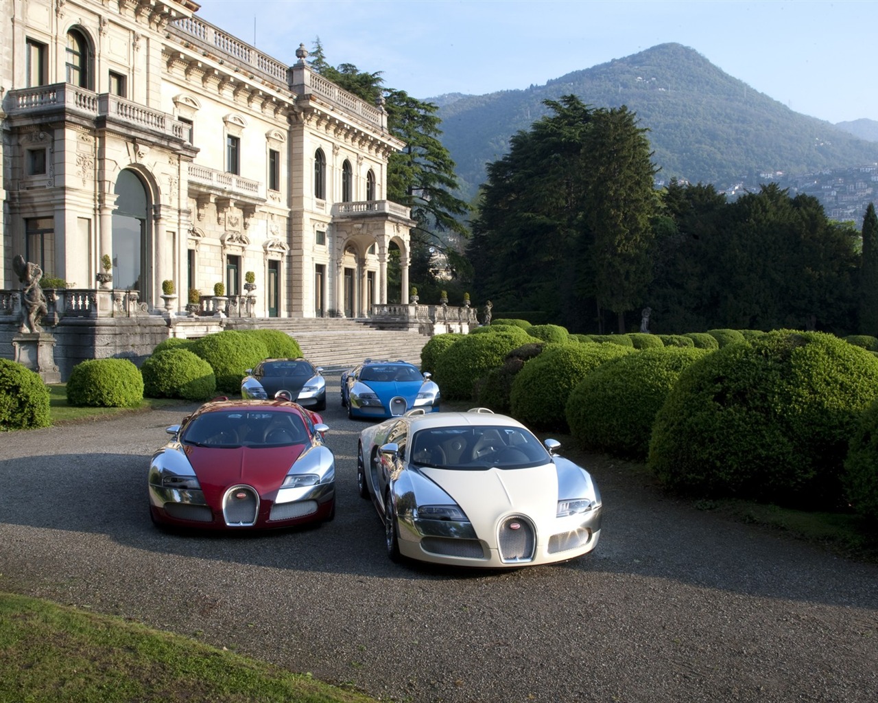 Bugatti Veyron 布加迪威龍壁紙專輯(二) #13 - 1280x1024