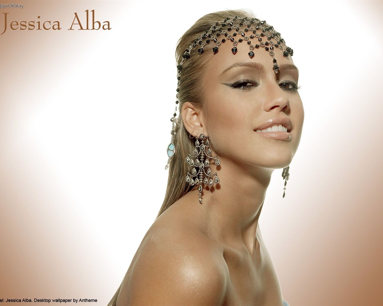 Jessica Alba krásnou tapetu (4) #9 - 1280x1024
