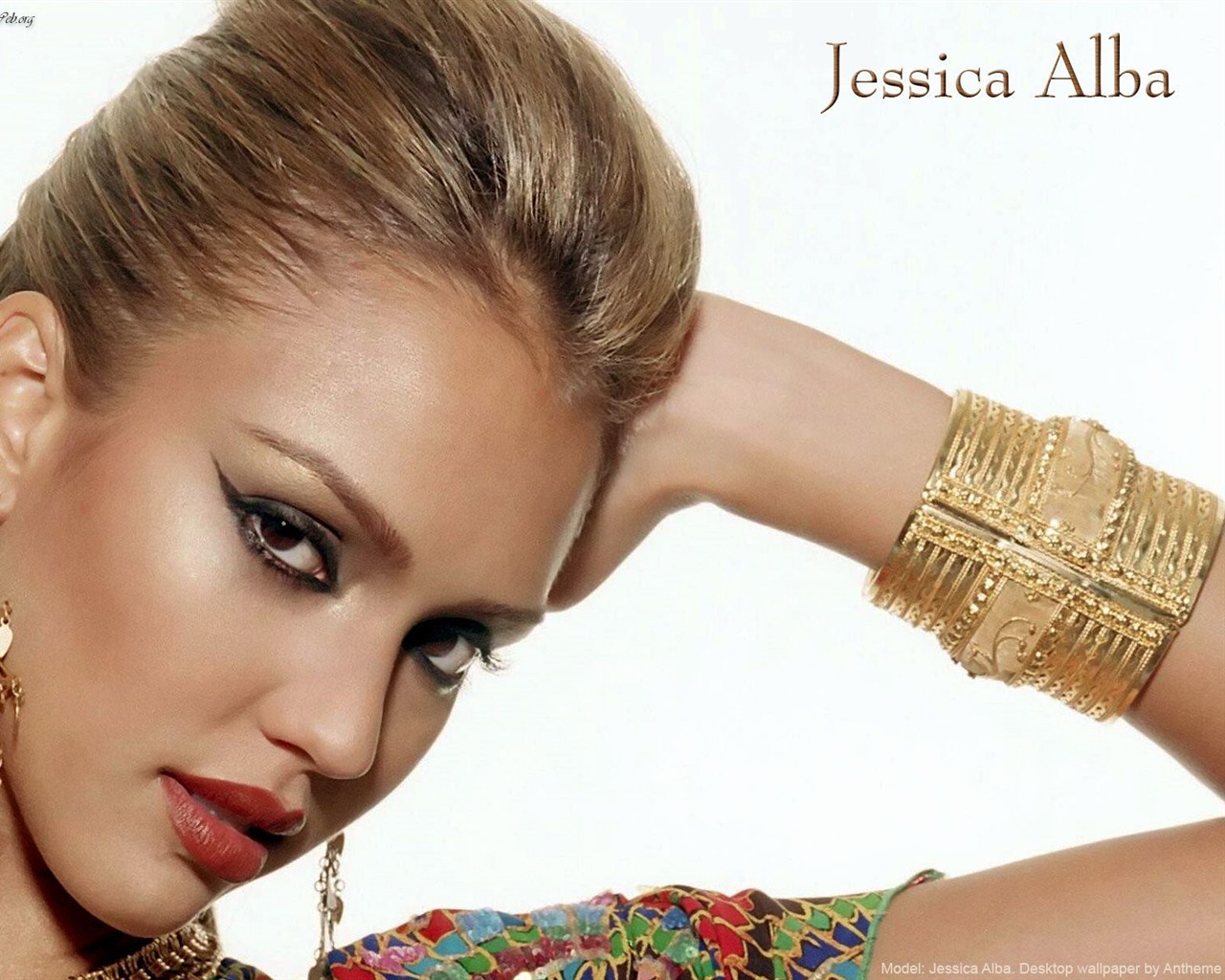 美女Jessica Alba 傑西卡·奧爾巴壁紙(四) #12 - 1280x1024