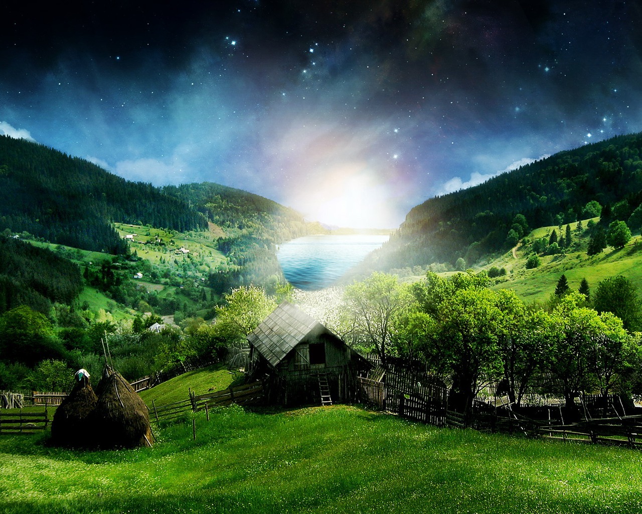 HD Widescreen Wallpapers Landscape #16 - 1280x1024